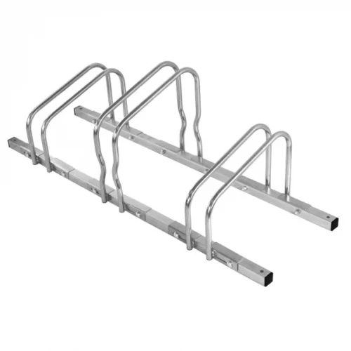 Door d einstelbare bandbreedte is dit fietsenrek geschikt voor bijna alle fietsen.